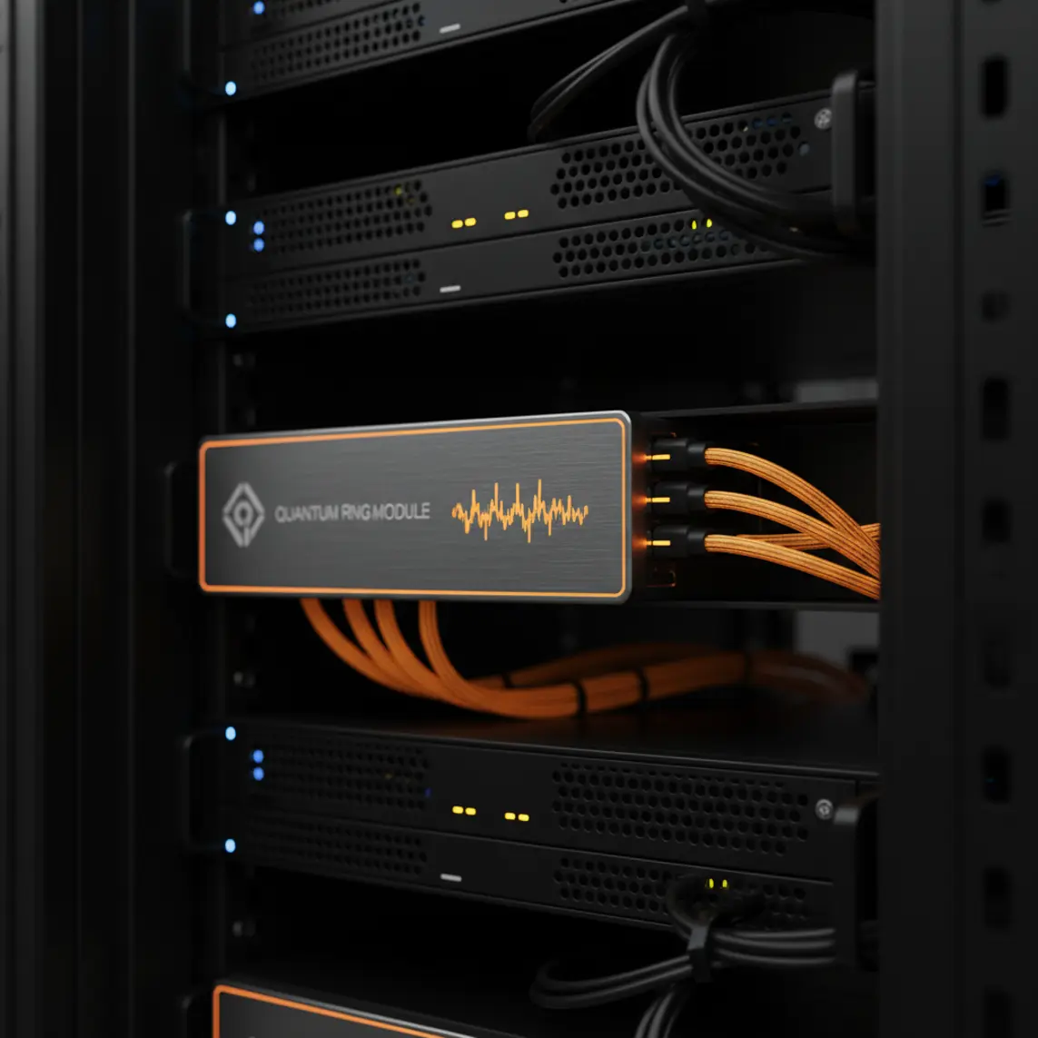 Hardware random number generator module in server rack